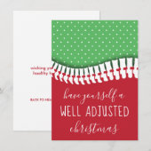 Heb jezelf een goed aangepaste kerstbeker feestdagenkaart (Voorkant / Achterkant)