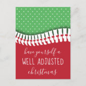 Heb jezelf een goed aangepaste kerstbeker feestdagenkaart (Voorkant)