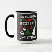 Heb jezelf een griezelig klein kerstfeest mok (Links)
