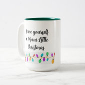 Heb jezelf een MAUI kleine kerst Mok (Voorkant links)