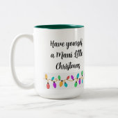 Heb jezelf een MAUI kleine kerst Mok (Links)