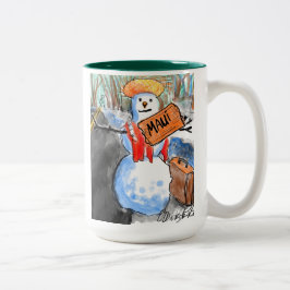 Heb jezelf een MAUI kleine kerst Mok