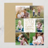 Heb jezelf een prettig kerstfeest met een Afbeeldi Feestdagenkaart (Voorkant / Achterkant)