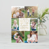 Heb jezelf een prettig kerstfeest met een Afbeeldi Feestdagenkaart (Staand voorkant)