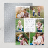 Heb jezelf een prettig kerstfeest met een Afbeeldi Feestdagenkaart (Voorkant / Achterkant)