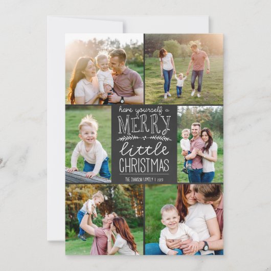 Heb jezelf een prettig kerstfeest met een Afbeeldi Feestdagenkaart (Voorkant)