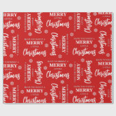 Heb jezelf een prettig kerstrood. cadeaupapier (Vlak)