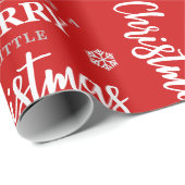 Heb jezelf een prettig kerstrood. cadeaupapier (Rol Hoek)