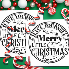 Heb jezelf een prettige kerst bier onderzetter