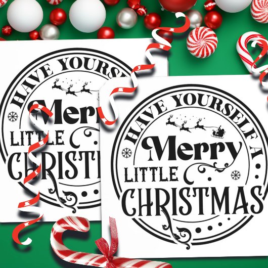 Heb jezelf een prettige kerst bier onderzetter