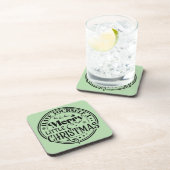 Heb jezelf een prettige kerst bier onderzetter (Rechterzijde)