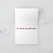 Heb jezelf een prettige kerst feestdagen kaart (Binnen)