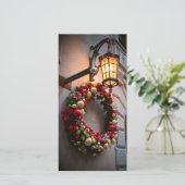 Heb jezelf een prettige kerst feestdagenkaart (Staand voorkant)