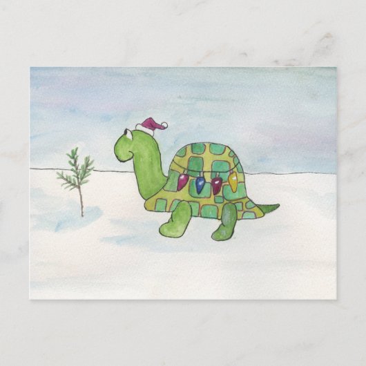 Heb jezelf een prettige kerst feestdagenkaart (Voorkant)