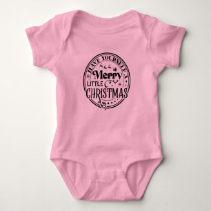 Heb jezelf een prettige kerst romper