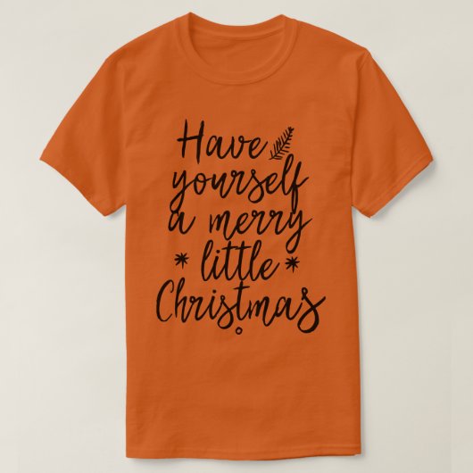 Heb jezelf een prettige kerst t-shirt (Design voorkant)