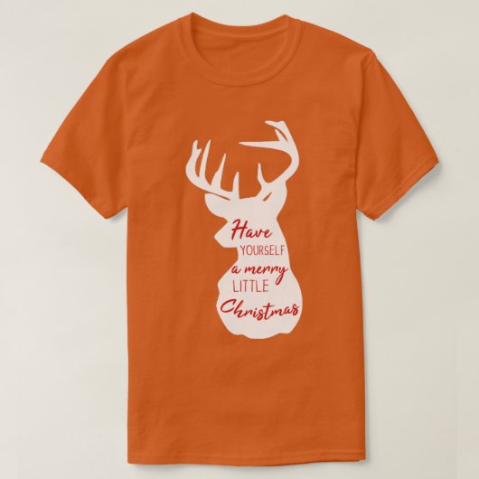 Heb jezelf een prettige kerst t-shirt (Design voorkant)
