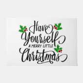 Heb jezelf een prettige kerstfeestdag deurmat (Voorkant)