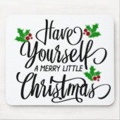 Heb jezelf een prettige kerstfeestdag muismat (Voorkant)