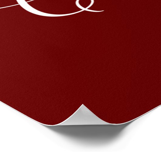 Heb jezelf een prettige kerstfeestdag poster (Hoek)