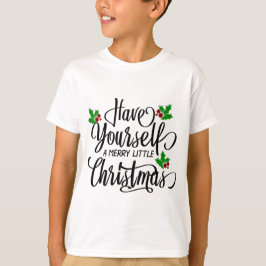 Heb jezelf een prettige kerstfeestdag t-shirt