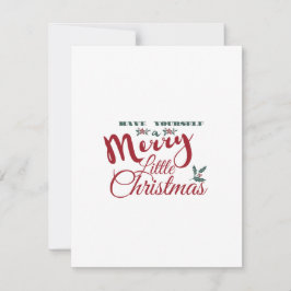 Heb jezelf een prettige kerstKaart