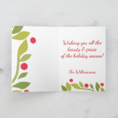 Heb jezelf een prettige kerstKaart Kaart (Binnen)