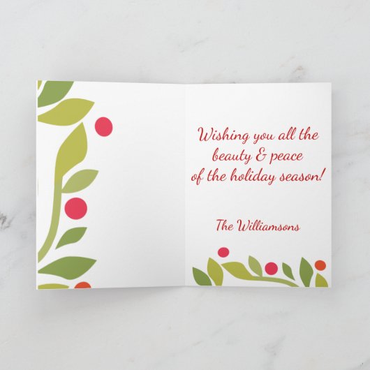 Heb jezelf een prettige kerstKaart Kaart (Binnen)