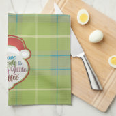 Heb jezelf een prettige kleine koffie theedoek (Quarter Fold)