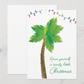 Heb jezelf een snoepje kerst kaart (Voorkant / Achterkant)