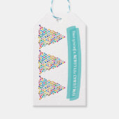 Heb jezelf een vrolijk kerstfeest cadeaulabel (Voorkant)