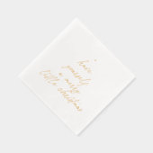 Heb jezelf een vrolijk kerstfeest folie servetten (Rechts)