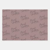 Heb jezelf een vrolijk kerstfeest inpakpapier vel (Voorkant 2)