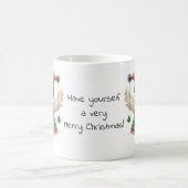 Heb jezelf een vrolijke kerst engel koffiemok (Center)