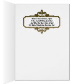 Heb jezelf een vrolijke kerst gevouwen Kaart (Binnen (Rechts))