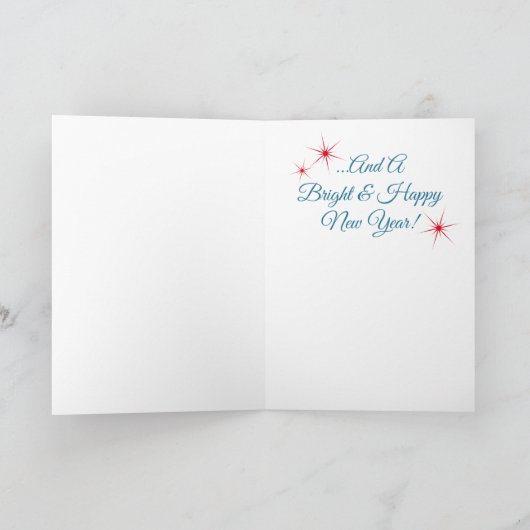 Heb jezelf een vrolijke kleine kerst retro Kaarten (Binnen)