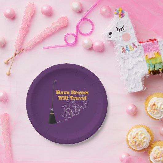 Heb kamer zullen Borden van halloween papier reize Papieren Bordje (Feest)