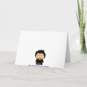 Heb Kerstmis Rockin! Feestdagen Kaart (Achterkant)