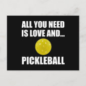 Heb liefde en Pickleball nodig Briefkaart (Voorkant)