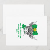 Heb maar geluk en je hebt de rest. save the date (Voorkant / Achterkant)