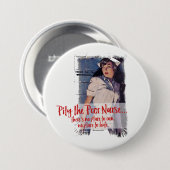 Heb medelijden met de arme verpleegster Button Pin (Voorkant /achterkant)