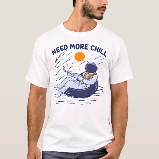 HEB MEER CHILL NODIG T-SHIRT (Voorkant)