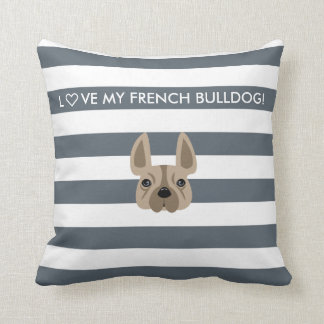 ♡ HEB MIJN FRANSE BULLDOG! DECORATIEF PILLOW KUSSEN