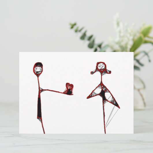 heb mijn hart kaart (Staand voorkant)