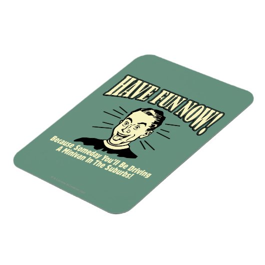 Heb nu plezier: Minivan-voorsteden besturen Magneet (Linkerzijde)