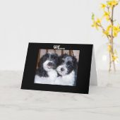 HEB ONZE HOOFDEN SAMEN-BIRTHDAY KAART (Gele Bloem)