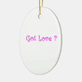 Heb ornament van de Liefde-ovaal (Links)