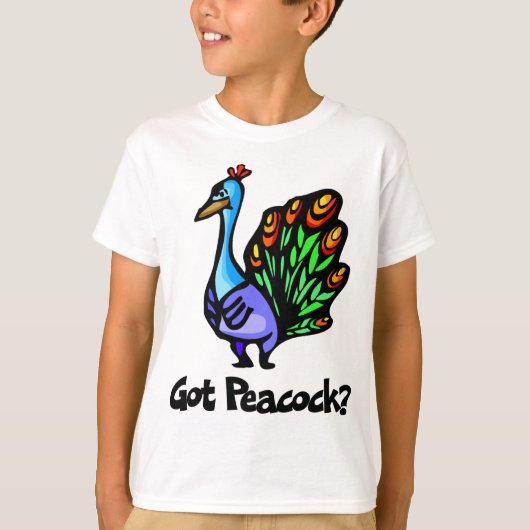 Heb Peacock T-shirt (Voorkant)