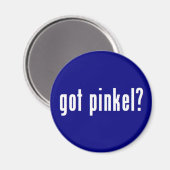 HEB PINKEL MAGNEET - BLAUW (Voorkant / Achterkant)