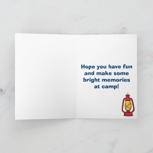 Heb Pret bij Wenskaart van de Lantaarn van het Kaart (Binnen)